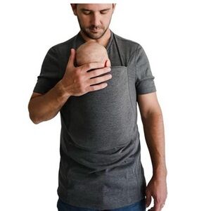 TWO men’s lalabu shirts. Black & gray size xxl 2x